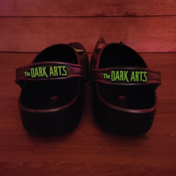 NEW Crocs X Harry Potter Classic Clogs Men's Size 12 Voldemort GLOW IN THE DARK - Picture 9 of 12